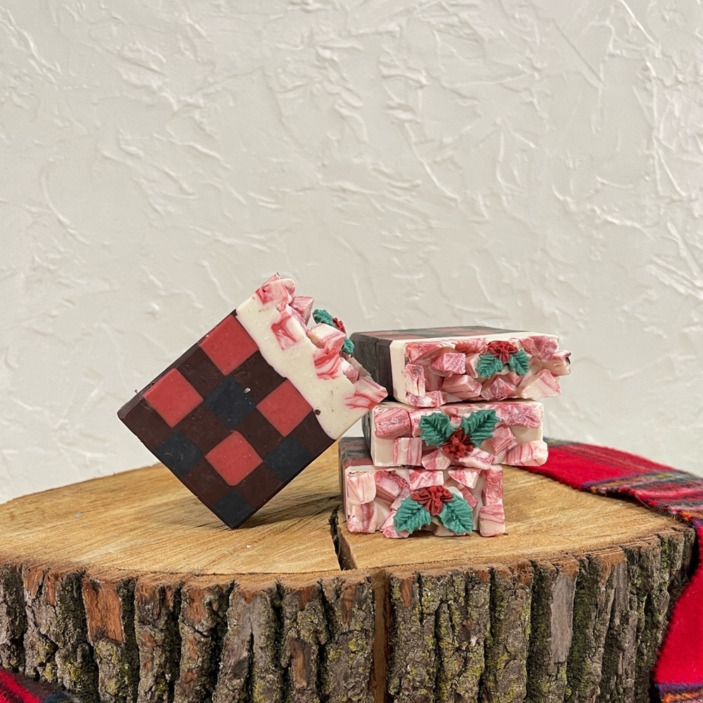 "Jolly "Artisan Soap Bar | Handcrafted Peppermint Bliss